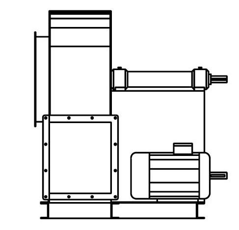Ventilatore centrifugo a trasmissione - Esecuzione 12